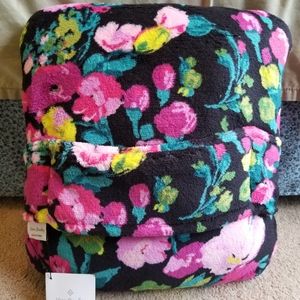Vera Bradley Hilo Meadow Fleece Travel Blanket